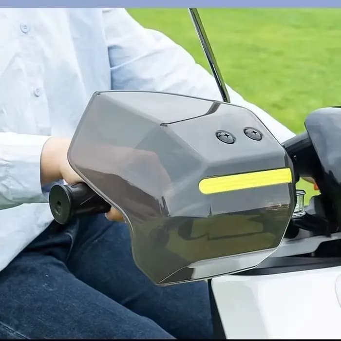 Protection des mains facile à installer et à démonter pour scooter moto ATV avec bande réfléchissant