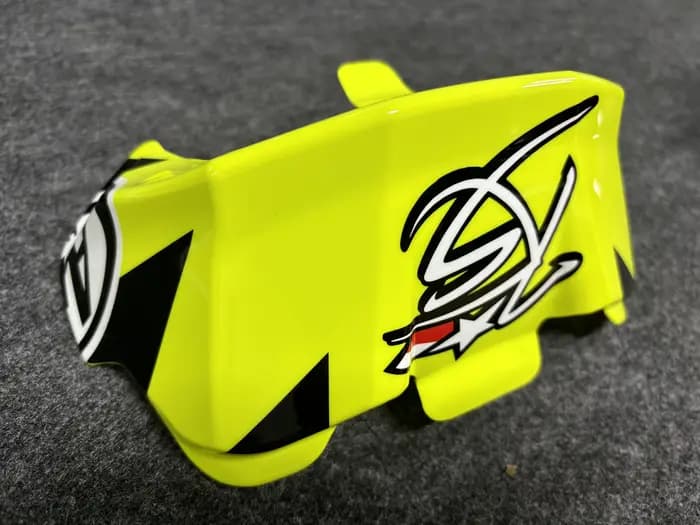 Pour ARAI 34 RX7X RX-7X RX7V EVO Chaser-X CORSAIR-X ECE EU garniture arrière casque Spoiler casque S