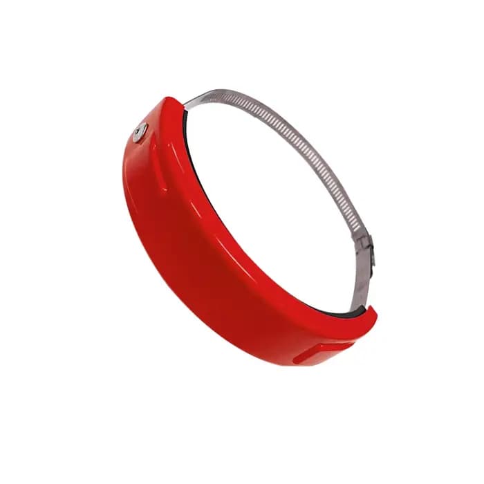 Accessoires de moto de haute qualité 100-155mm, protecteur d'échappement rond universel, anneaux de 
