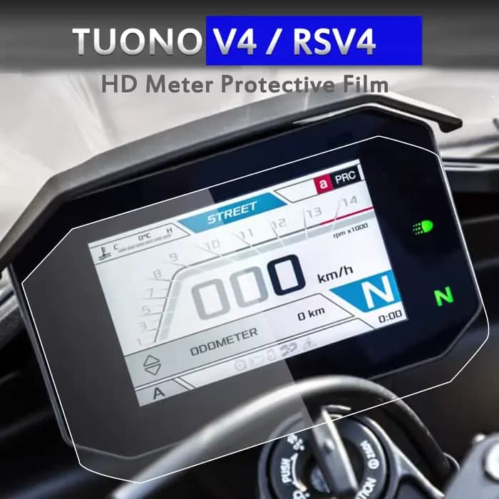 Film de protection d'écran de groupe de rayures de moto, accessoires Tuono V4, panneau Prada, Aprili