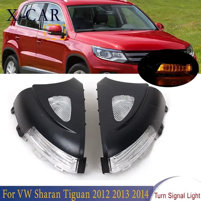 Clignotant de rétroviseur latéral LED, lampe indicateur pour VW Tiguan MK1 2008 – 2017 Sharan 2012-2