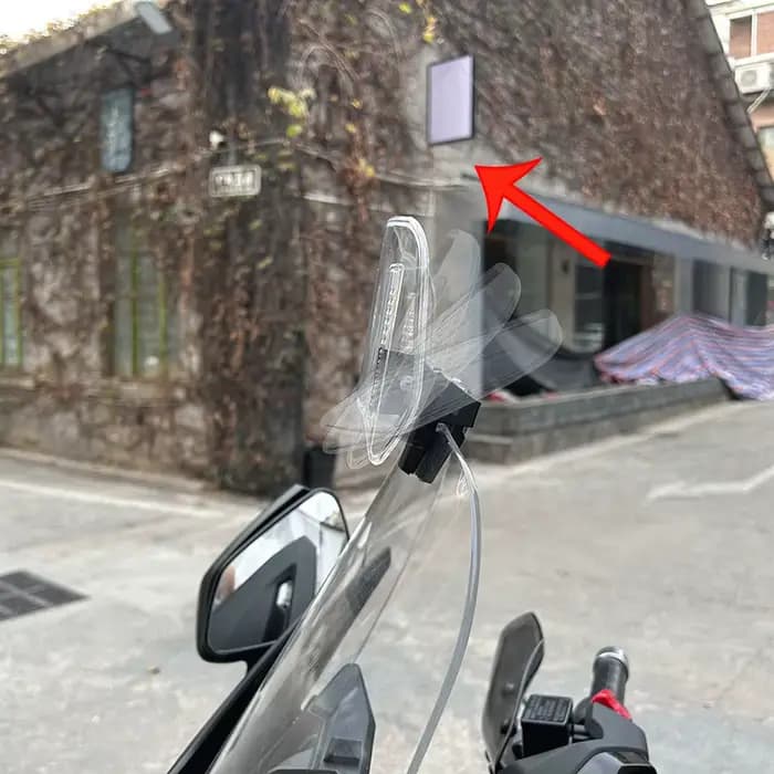 Extension de pare-brise de moto, déflecteur de becquet réglable pour Honda NC750X NC750S NC700X X-AD