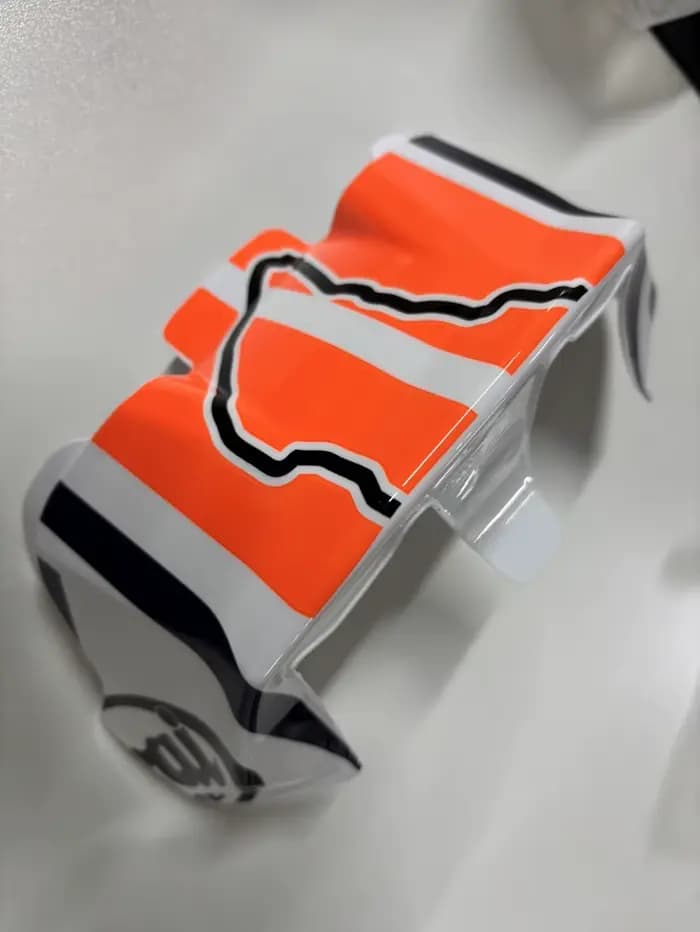 Spoiler arrière non original pour casque ARAI 2025 Manx T/T TT, accessoires de spoiler RX7X