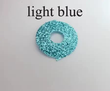 Lot de 40 pièces de tissu rond à paillettes de 8 mm, 10, 12, 13, 16, 18, 20, 24, 30, 40, 50 mm pour 