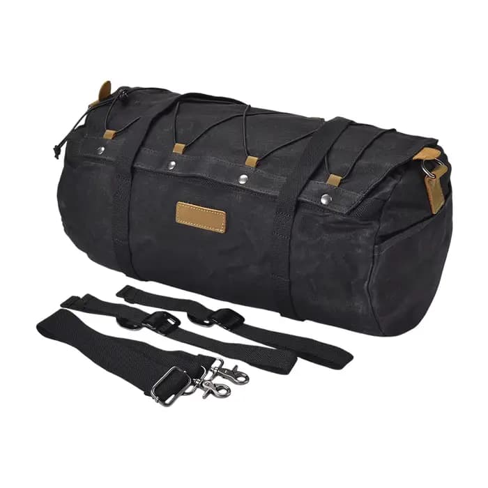Sacoche de selle arrière de moto vintage, imperméable, universelle, sac de voyage, sac à bandoulière