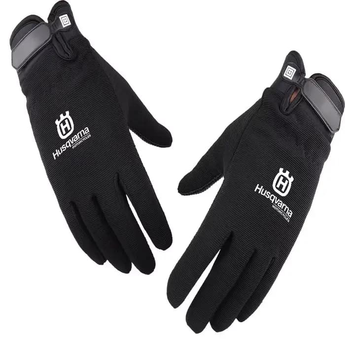 Gants de moto avec LOGO, pour l'extérieur, hiver et été, pour écran tactile, coupe-vent, imperméable