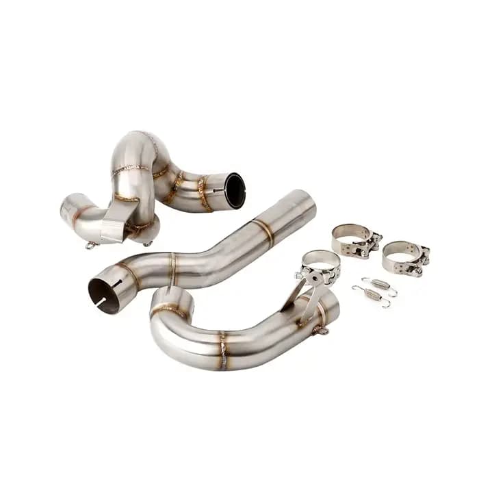 Tuyau de liaison de silencieux d'échappement de moto à enfiler, pour Ducati Multistrada V4 2021 2022