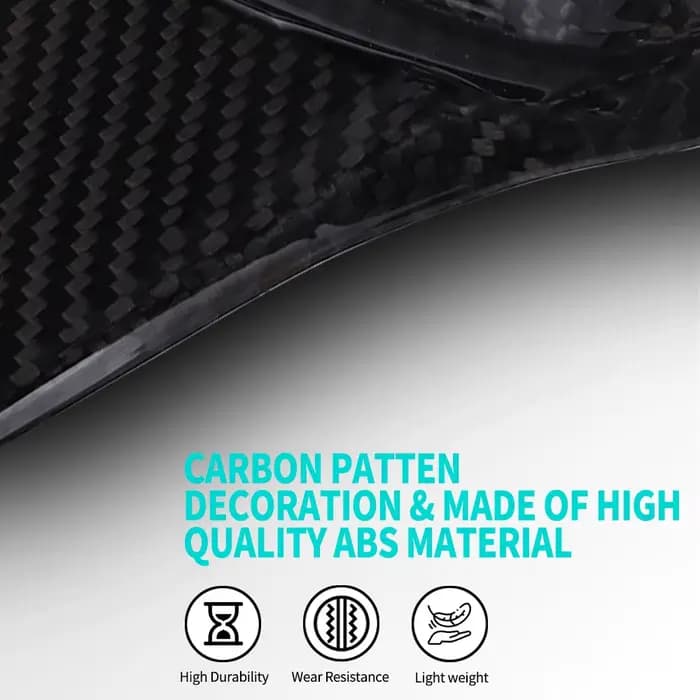 Funparts – garde-boue arrière de moto en Fiber de carbone pour vélo électrique Surron sur-ron Sur Ro