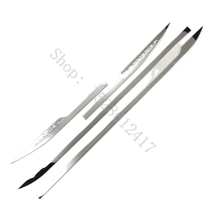 Accessoires de voiture pour Volvo xc60 2018 2019 2020 2021 ~ 2026, corps en acier inoxydable, côté p