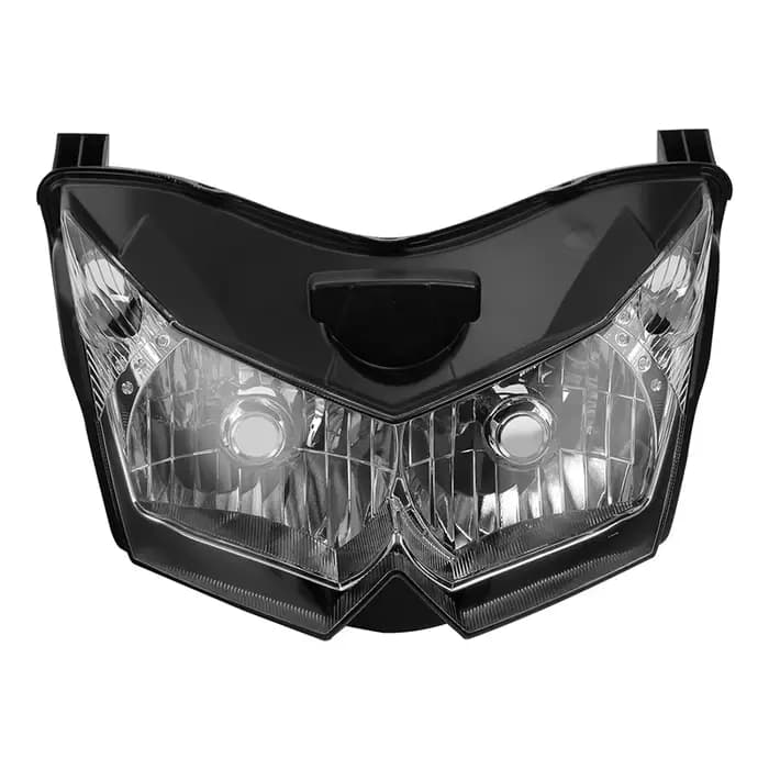 Ensemble de phares de moto transparents pour Kawasaki Z1000 2007-2009 Z750 2007-2010