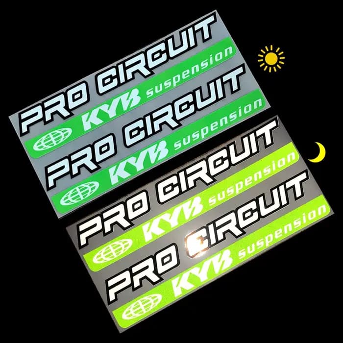 Autocollant réfléchissant pour Suspension de course KYB, accessoires de moto, pour Kawasaki Z900 MT0