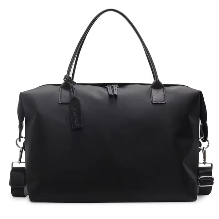 Sac à main tendance de grande capacité avec accents en cuir, simple et polyvalent, un incontournable