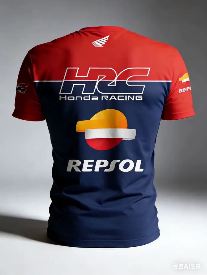 Honda Moto GP HRC Repsol manches courtes sport Fitness hommes été t-shirt course périphérie commémor