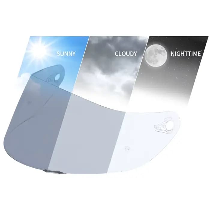 Lentille de visière photochromique pour AGV K1 K3SV K5 K1S K5S GT4, masque de casque Compact ST, acc