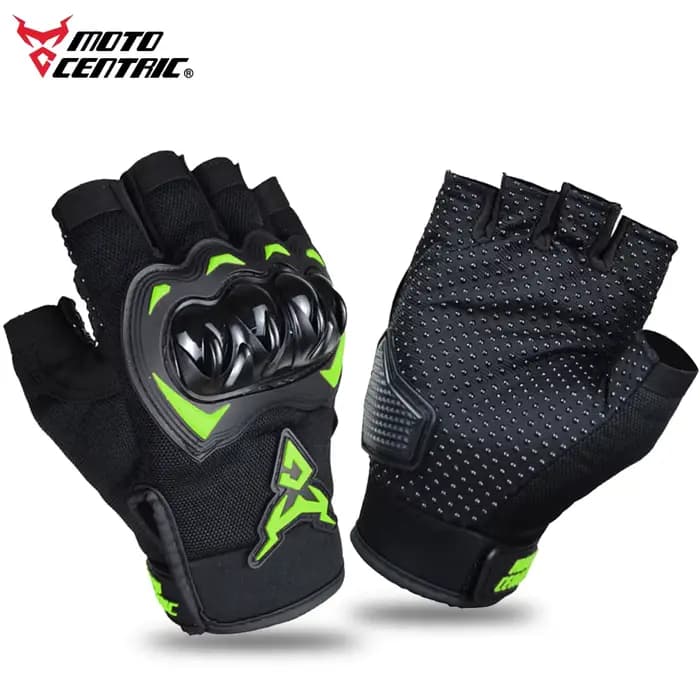 Gants de Moto d'été motOCENTRIC, demi-doigt, respirants, pour motocycliste, ATV, vtt, cyclisme, Anti