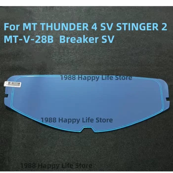 Visière de casque photochromique pour MT THUNDER 4 SV STINGER 2 MT-V-28B disjoncteur SV motos lentil