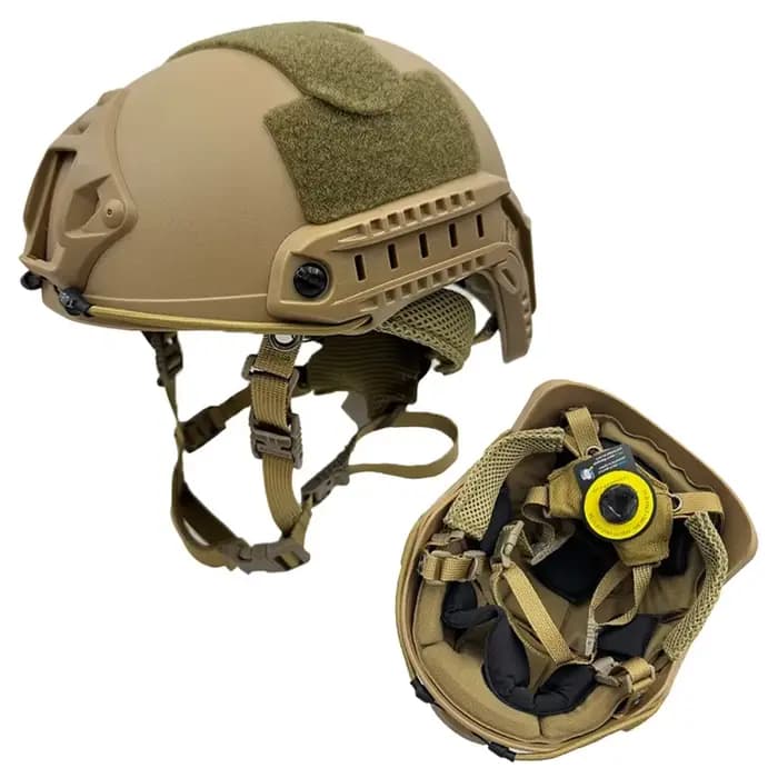 Casque FAST ABS léger avec Suspension et cadran réglables pour le cyclisme, le Airsoft et l'entraîne