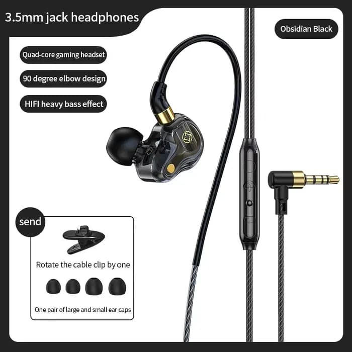 Écouteurs intra-auriculaires filaires USB Type C, pour iPhone 15 Pro Max, Samsung, Android, jeux sté