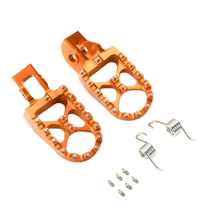 Repose-pieds CNC pour moto KTM EXC EXCF XCW XC XCF SX SXF et Husqvarna TE FE TX FX 2017-2023