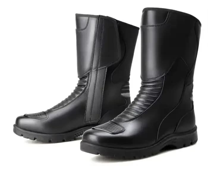 Bottes de Moto hommes bottes de Motocross classiques avec talon renforcé compteur d'orteils imperméa