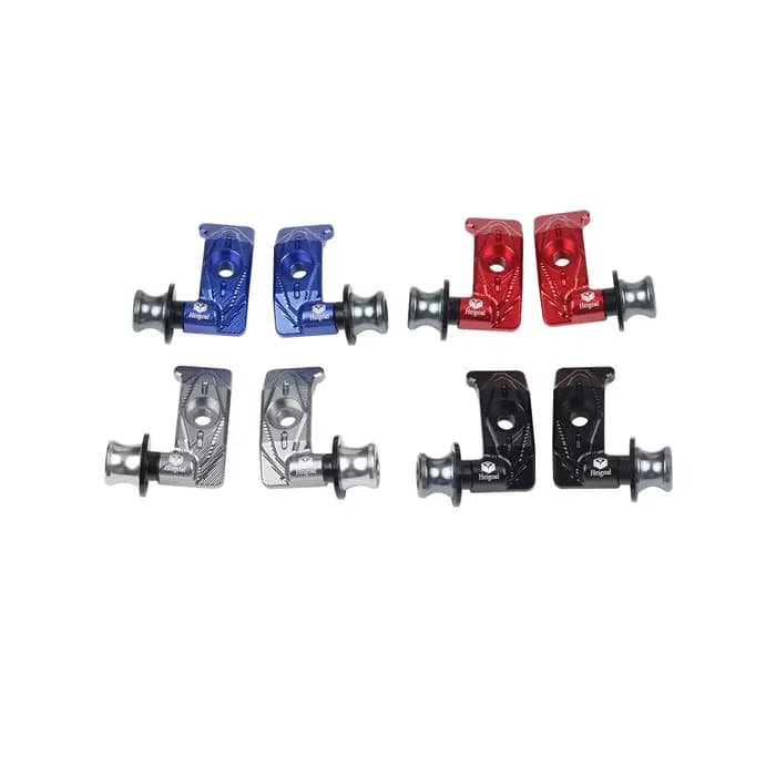 JOAdjuster Roue Arrière Fourche Axe Curseur Bras Osccorporelle Stand Pick-up Pour Yamaha FZ07 MT07 M
