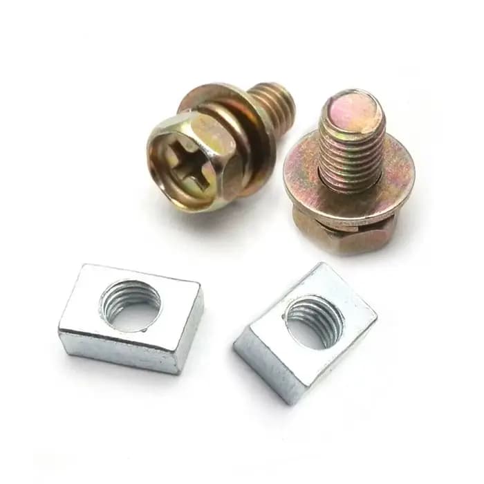Lot de 2 batteries universelles pour moto, Scooter, ATV, Dirt Bike, écrou de Terminal et vis à boulo