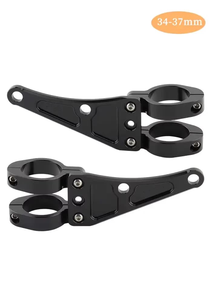 Pinces de montage pour tube de fourche de moto, support de lumière pour sauna, 33mm-58mm, 54mm, 49mm