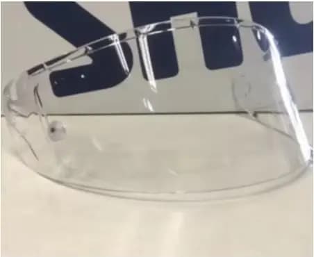 Visière de casque de moto anti-buée Anti-UV, modèle de lentille de PC pour SHOEI X14, visière de cas