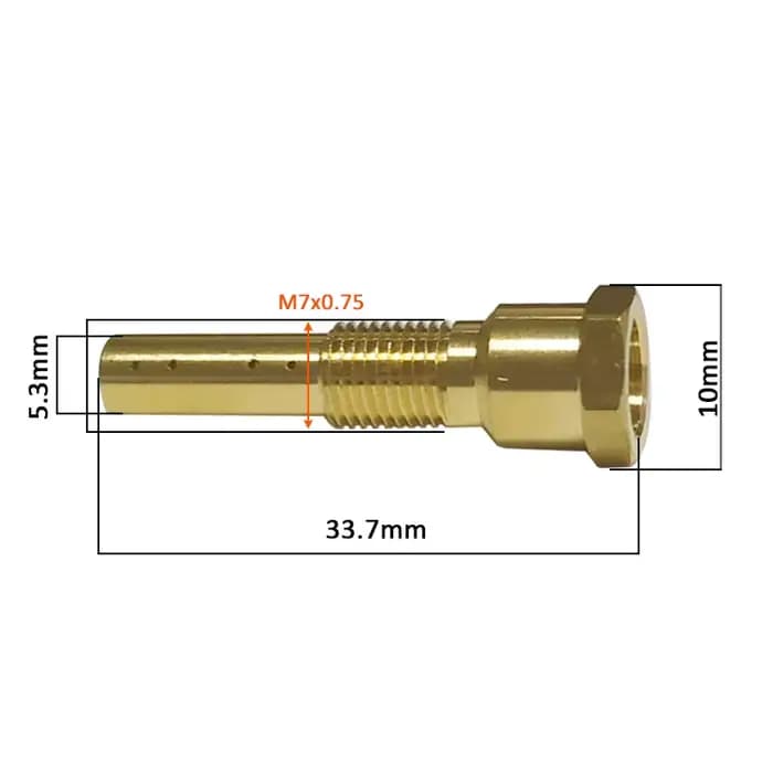 Buse principale de carburateur pour Keihin, OKO, KObucPE, PWK, FCR Carb, 8 trous, 10 trous, 12 trous