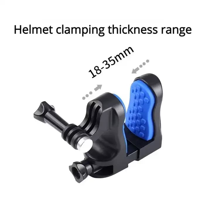 Clip sur casque mentonnière Gopro caméra de sport en plein air première personne moto équitation Cli