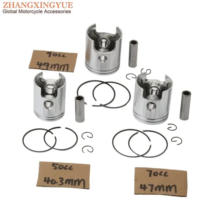 Kit de piston pour moto, 2 temps, 50 70cc 90cc 40.3mm 47mm 49mm, pour CPI SM smile moto SMX SX smile