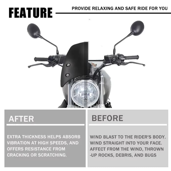Couvercle de pare-brise pour phare de moto, pour BMW R NINE T RNINET Racer Pure Urban Scrambler, pro
