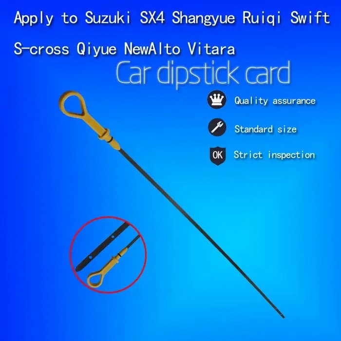 Jauge d'huile pour Suzuki, jauge de niveau d'huile swifts, langue du ciel SX4 Swift, nouvelle règle 