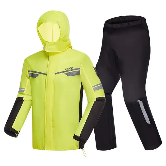 Combinaison de pluie réfléchissante pour moto, imperméable, NANSHI