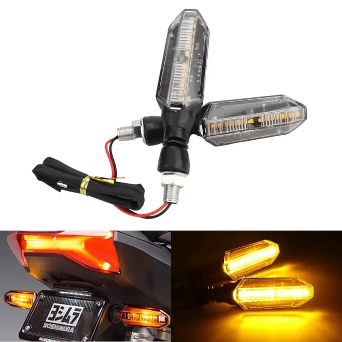 Clignotants LED pour Moto, enquêter Arrière pour Honda et Yamaha