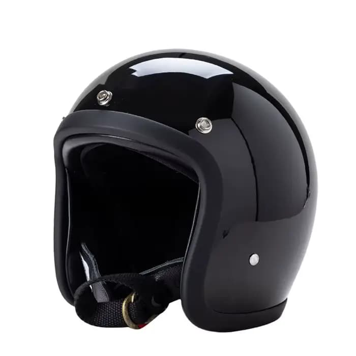 Casque de moto 3/4 style japonais classique, petit modèle vintage TT&COCASCOS, casque ouvert Jet 500