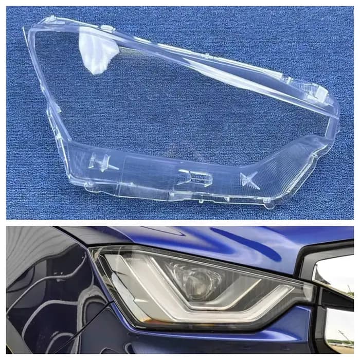 Couvercle de phares entièrement Transparent en Polycarbonate, brillant, accessoires pour Isuzu D-MAX