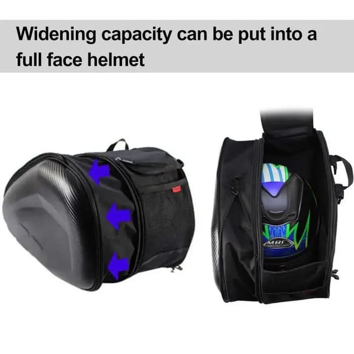 Sac de dégager de moto étanche, valise de bagage de queue de moteur, sacs de voyage d'équitation de 