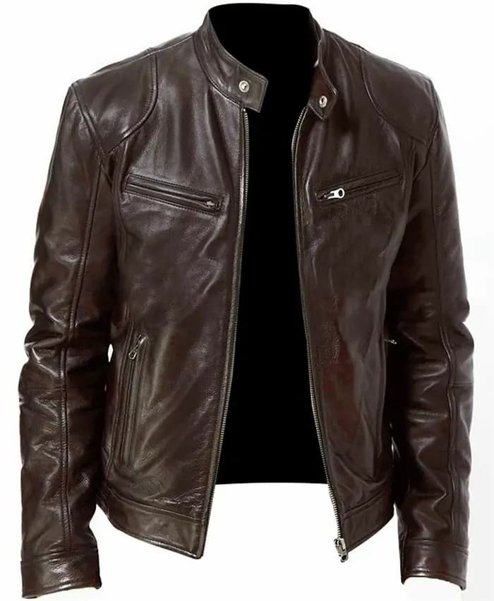 Veste de Moto hommes en cuir PU Moto veste de Motocross quatre saisons Moto course veste d'équitatio