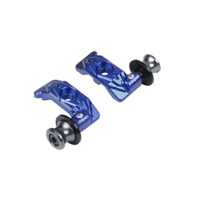 JOAdjuster Roue Arrière Fourche Axe Curseur Bras Osccorporelle Stand Pick-up Pour Yamaha FZ07 MT07 M