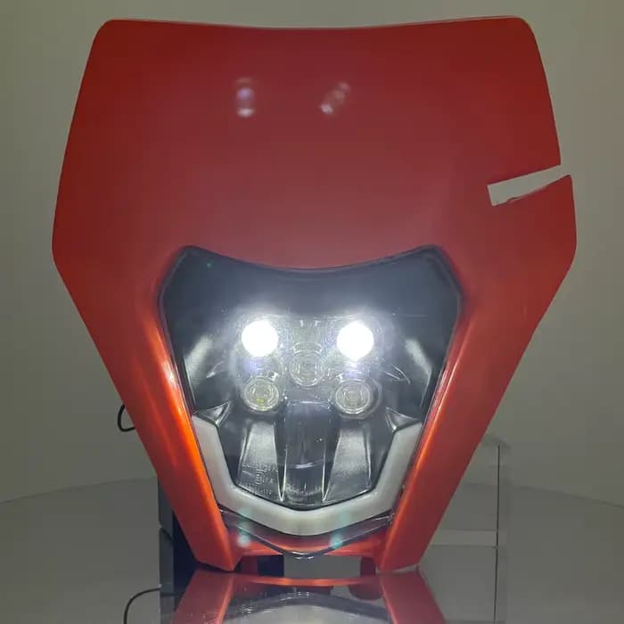 Phare de moto à LED pour KTM EXC XC SX MX XC 125 250 300 450 Supermoto Dirt Bike Motocross Phares Pl