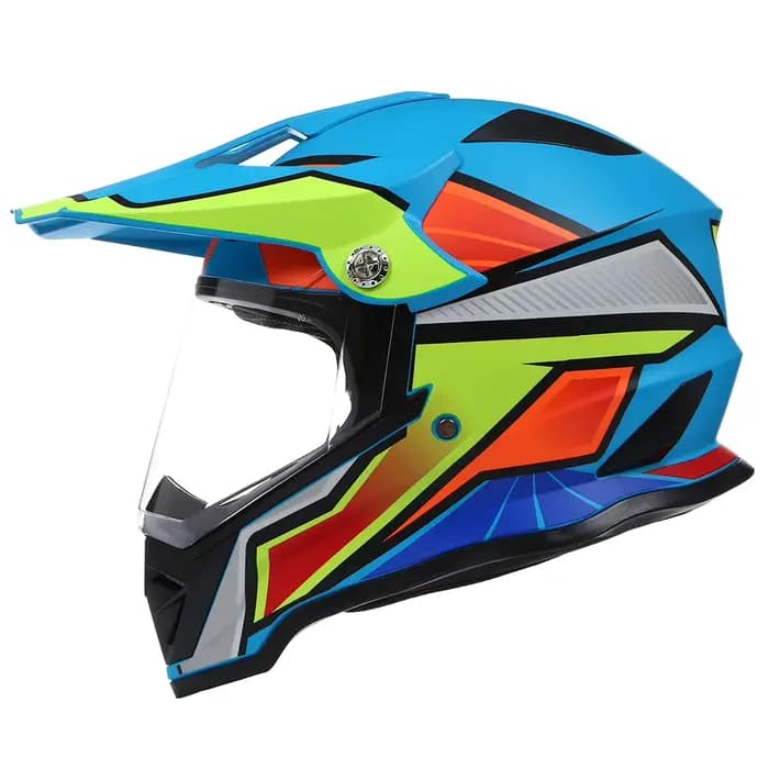 Casque de moto pour hommes, intégral, pour Motocross, Cross Downhill, tout-terrain, pour VTT, approu