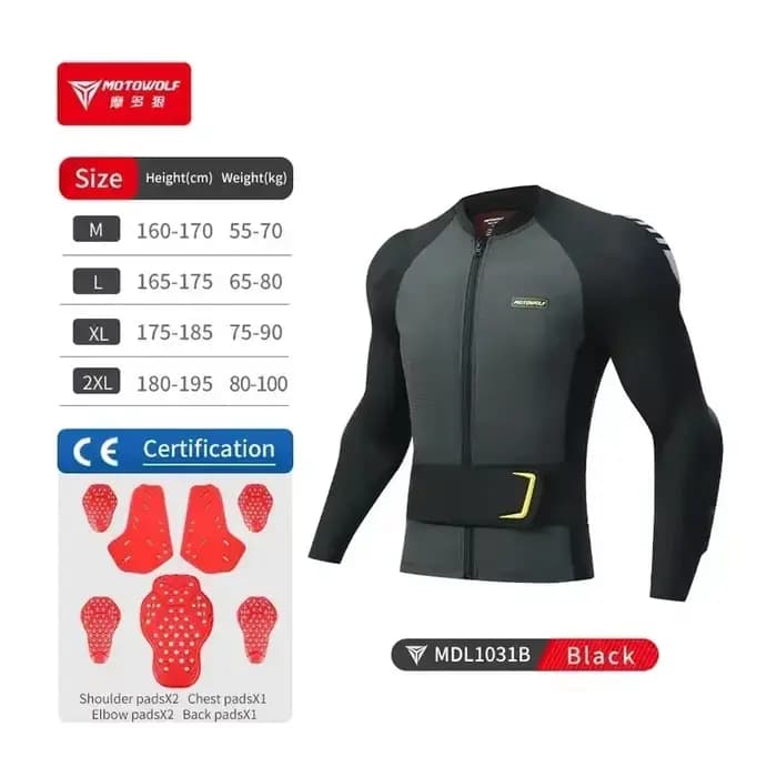 Veste de Moto à armure douce et respirante, équipement de Protection pour Motocross, Protection de l