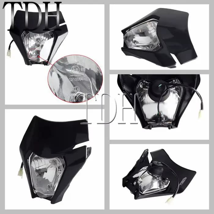 Lampe de sauna LED Angel Eyes pour moto, lampe frontale universelle, EXC, SX, SXFXC, XCF, XCW, XCFW,
