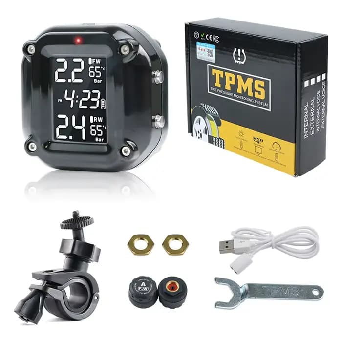 Capteurs de pression des pneus de Moto, système de surveillance de la pression des pneus de Moto TMP