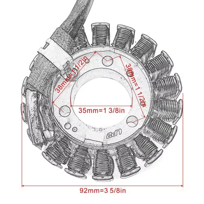 Bobine de Stator magnétique pour générateur de moto, compatible avec Honda CB-1 CB400F CB 400F 400 F