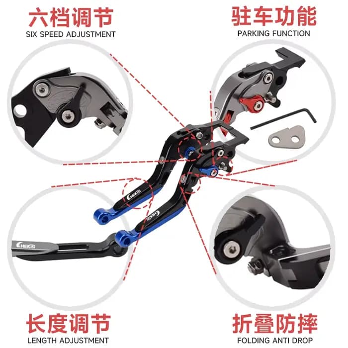 Chekis convient pour Yamaha Nmax125 155 160 Nmax Turbo/Tech Max/Ultimate Neo/Neo S klaxon de frein m