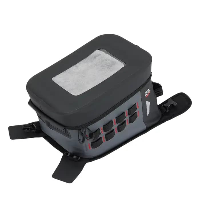 Sac de réservoir de moto en PVC, sacs de réservoir de stockage d'aventure étanches avec sangles pour