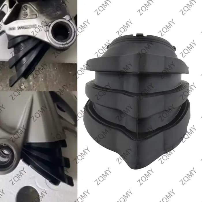Kit de guêtre de botte en caoutchouc de Suspension de bras oscillant arrière de moto, 1 pièce, pour 