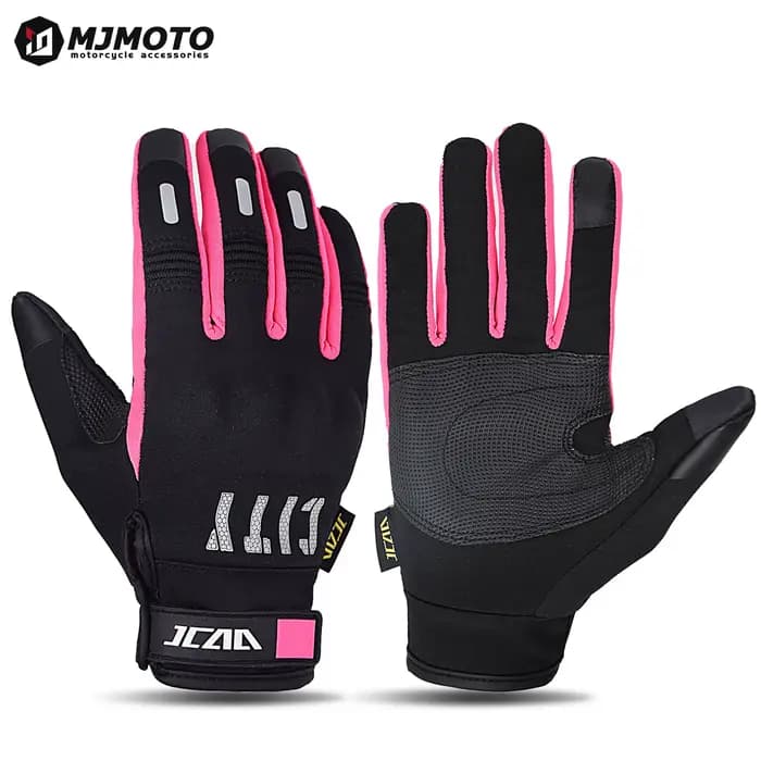 Gants de moto pour femmes, pour écran tactile, pour Motocross, coque rigide, protection Anti-chute, 